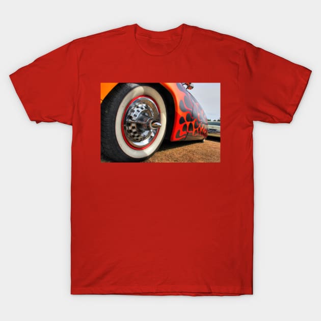 Flames T-Shirt by VHS Photography